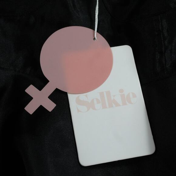 Selkie Dress Womens Small The Puff Mini Black Coquette Fairycore Princesscore - Picture 5 of 14